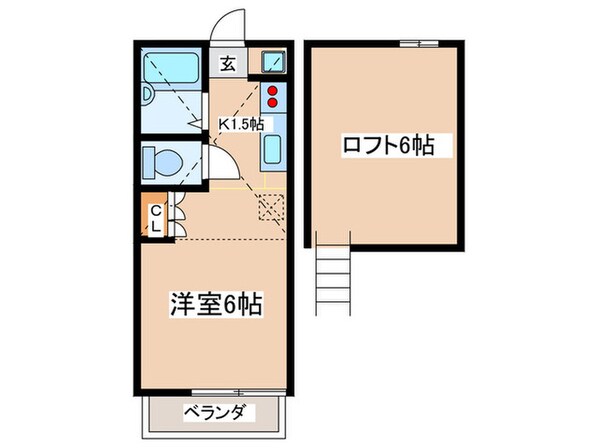 ホワイトハイムＬの物件間取画像